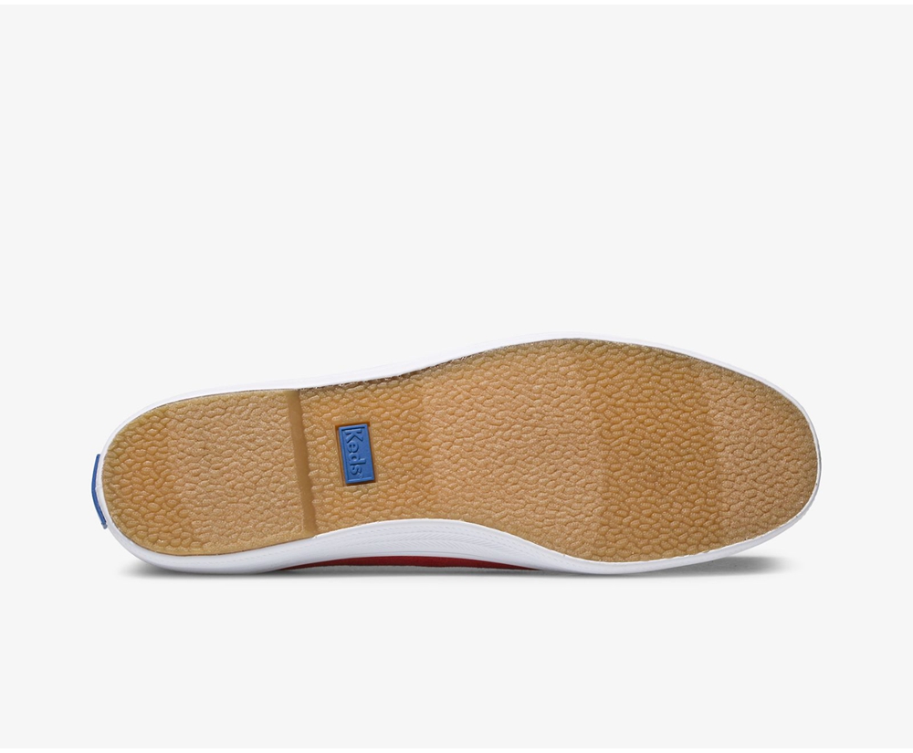 Slip Ons Keds Mujer Rojas - Bryn - 536-NJVOUQ